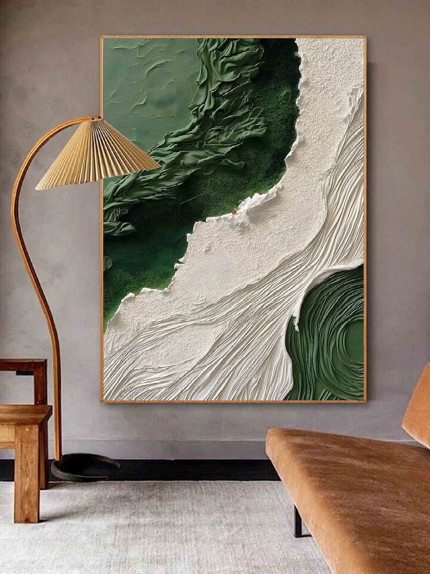 3D texture art paintings in living room