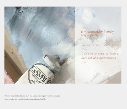 Environmentally friendly acrylic paint